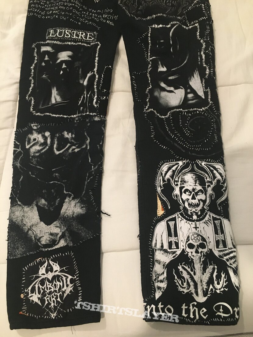 Mortuary Drape my patch pants