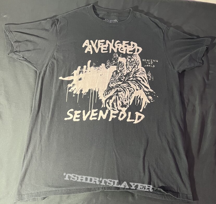Avenged Sevenfold Healing the World LIBAD Tracklist Shirt
