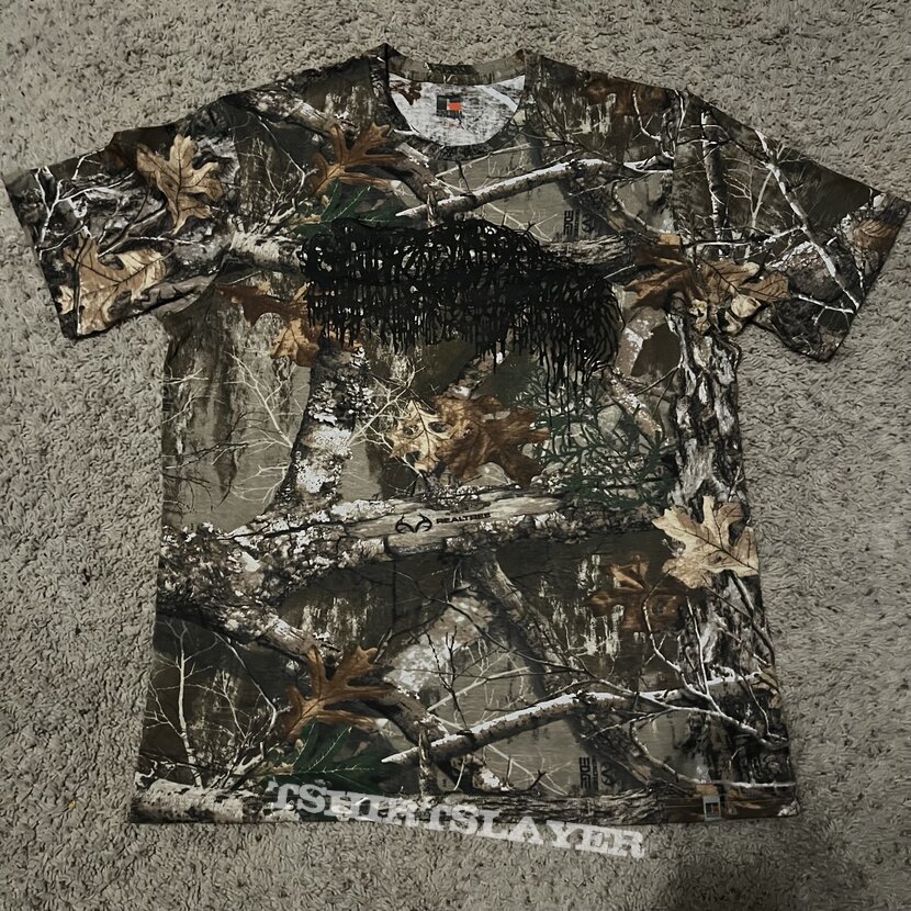 Sanguisugabogg Black logo on Realtree