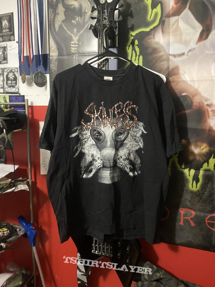 Skinless gas mask shirt Skinless gas mask shirt