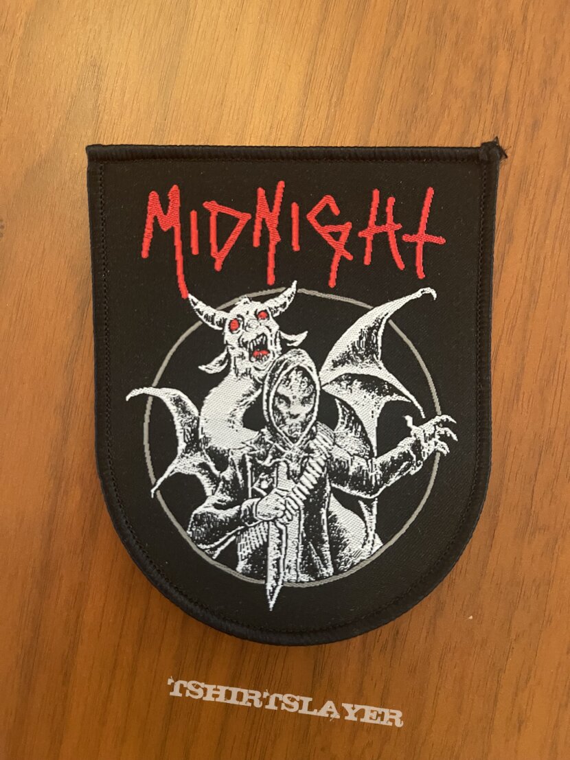 Midnight woven patch