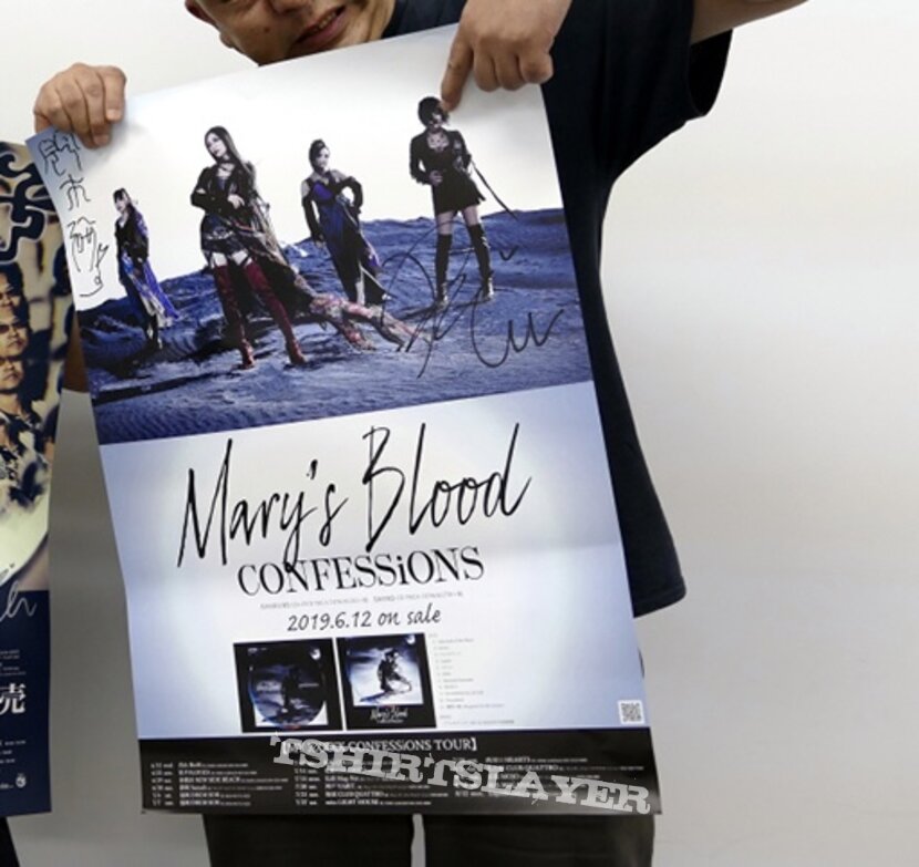 Mary’s Blood Confessions Poster
