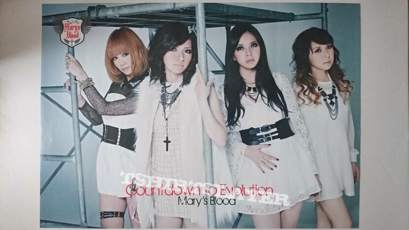 Mary’s Blood Countdown To Evolution Poster