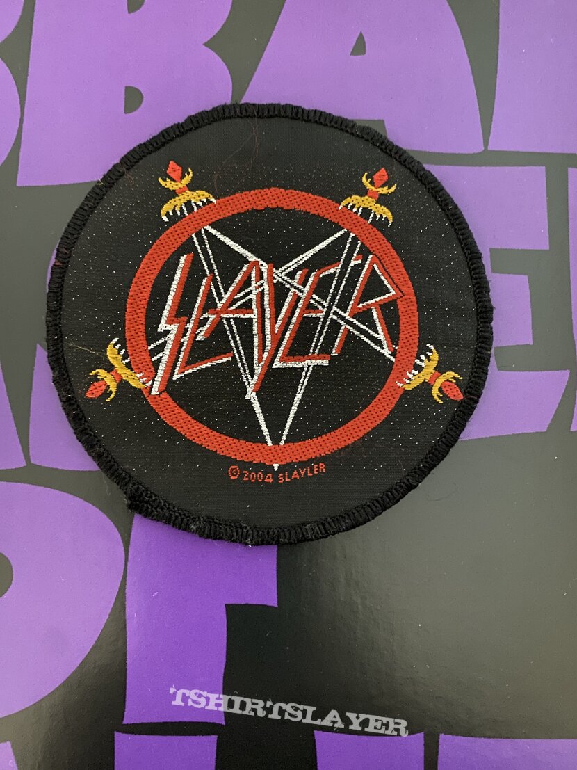 Slayer Pentagram Patch