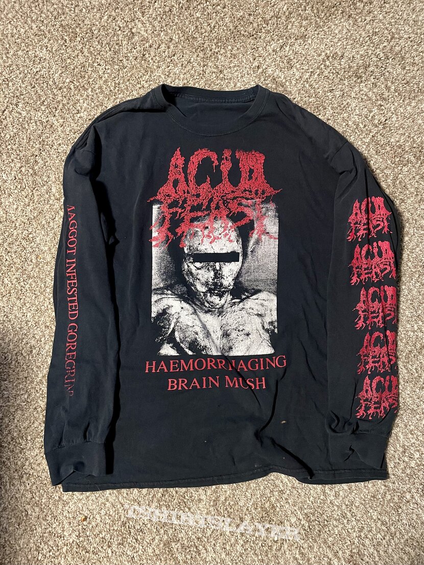 Acid Feast “Hemorrhaging Brain Mush” Longsleeve  