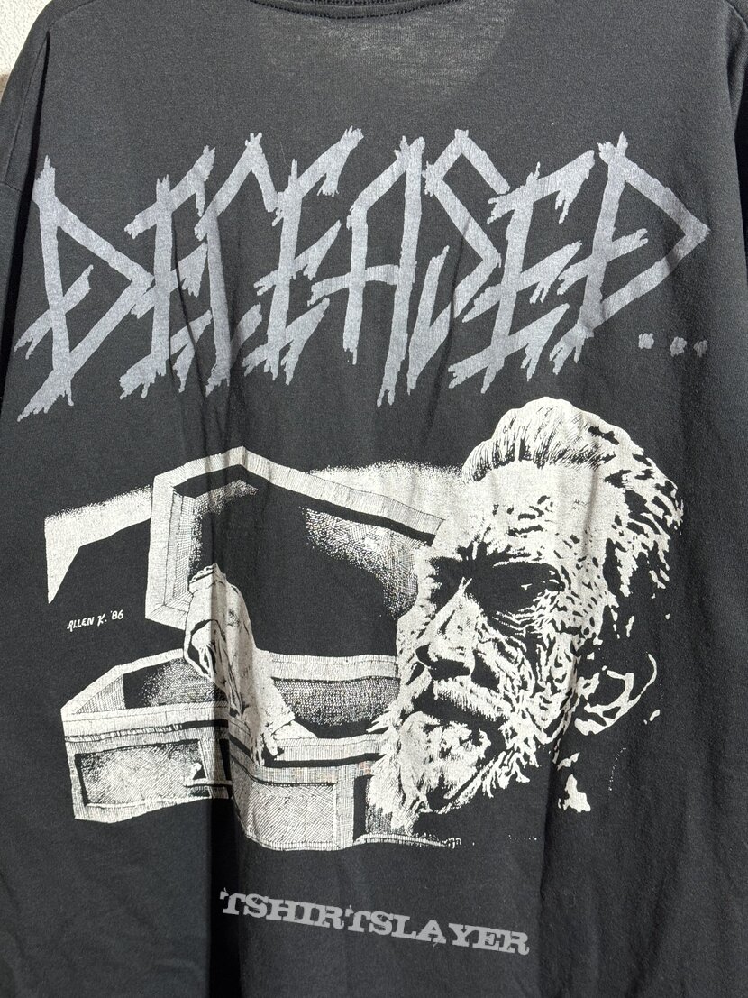 1991 Deceased The Evil Side of Religion Demo T Shirt