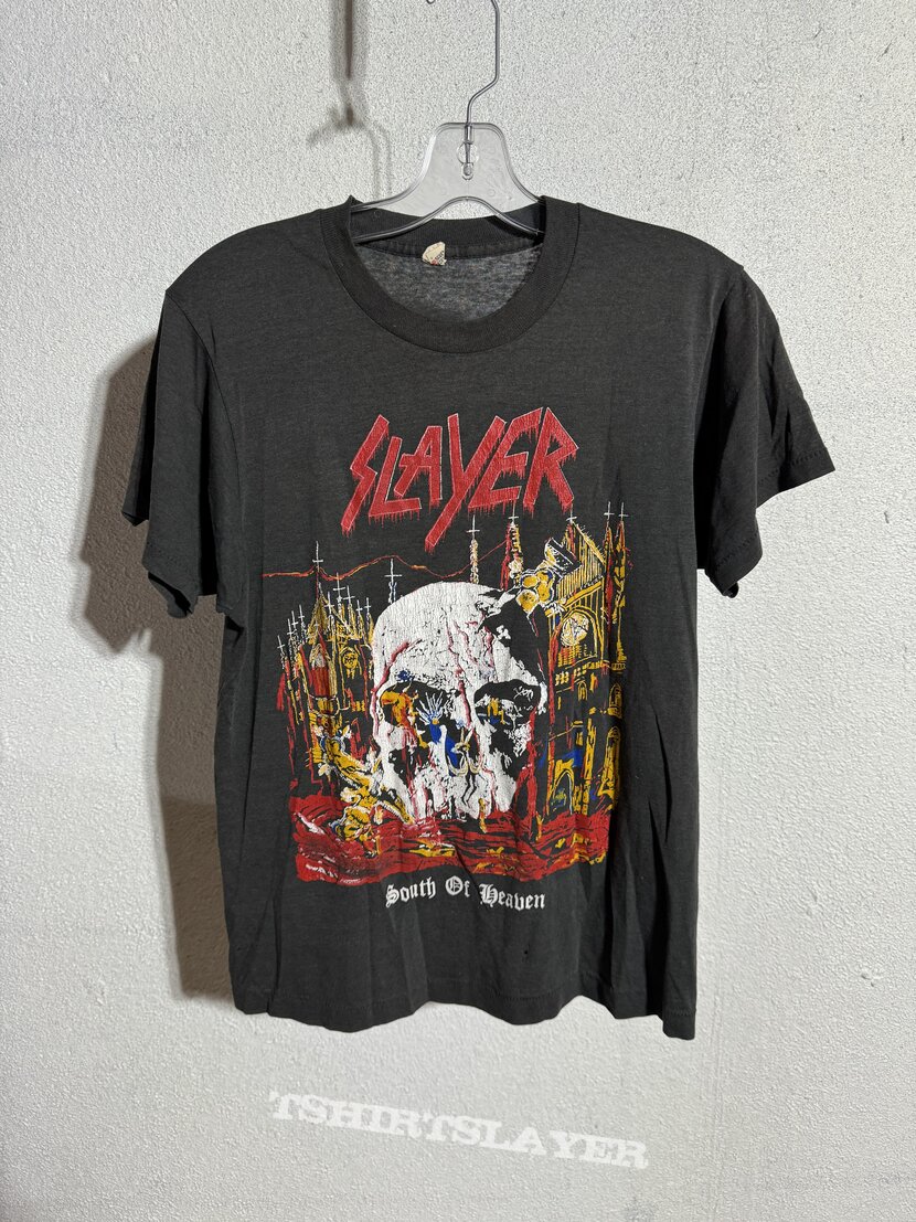 1989 Slayer South Of Heaven T Shirt 