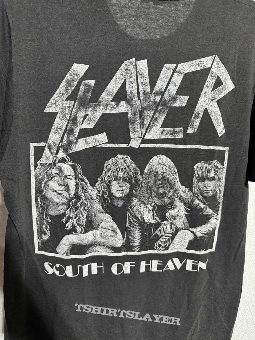 1989 Slayer South Of Heaven T Shirt 