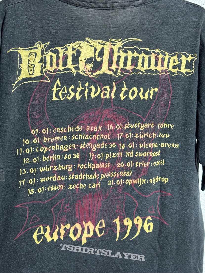 1996 Bolt Thrower Europe Festival Tour T Shirt