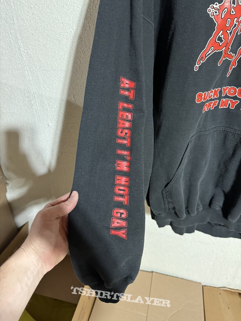 1998 Anal Blast Wipe Your Shit Off My Dick Hoodie