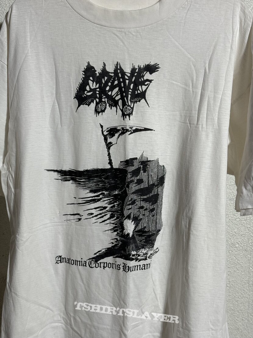 1989 Grave Anatomia Corporis Humani Demo T Shirt