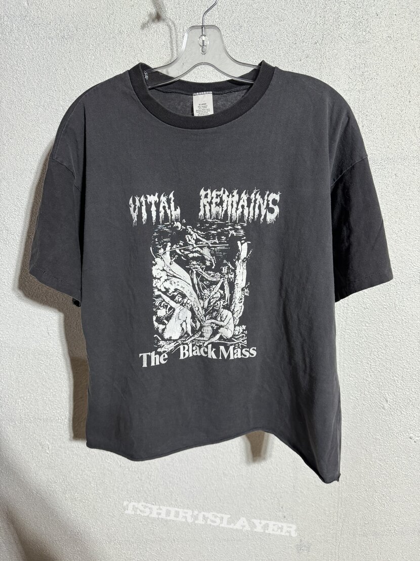 1991 Vital Remains Black Mass T Shirt