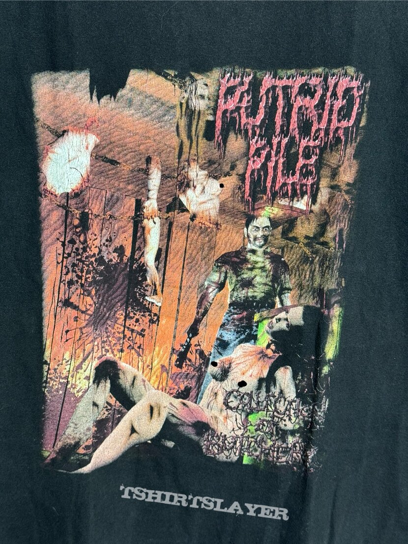 2003 Putrid Pile Collection Of Butchery T Shirt