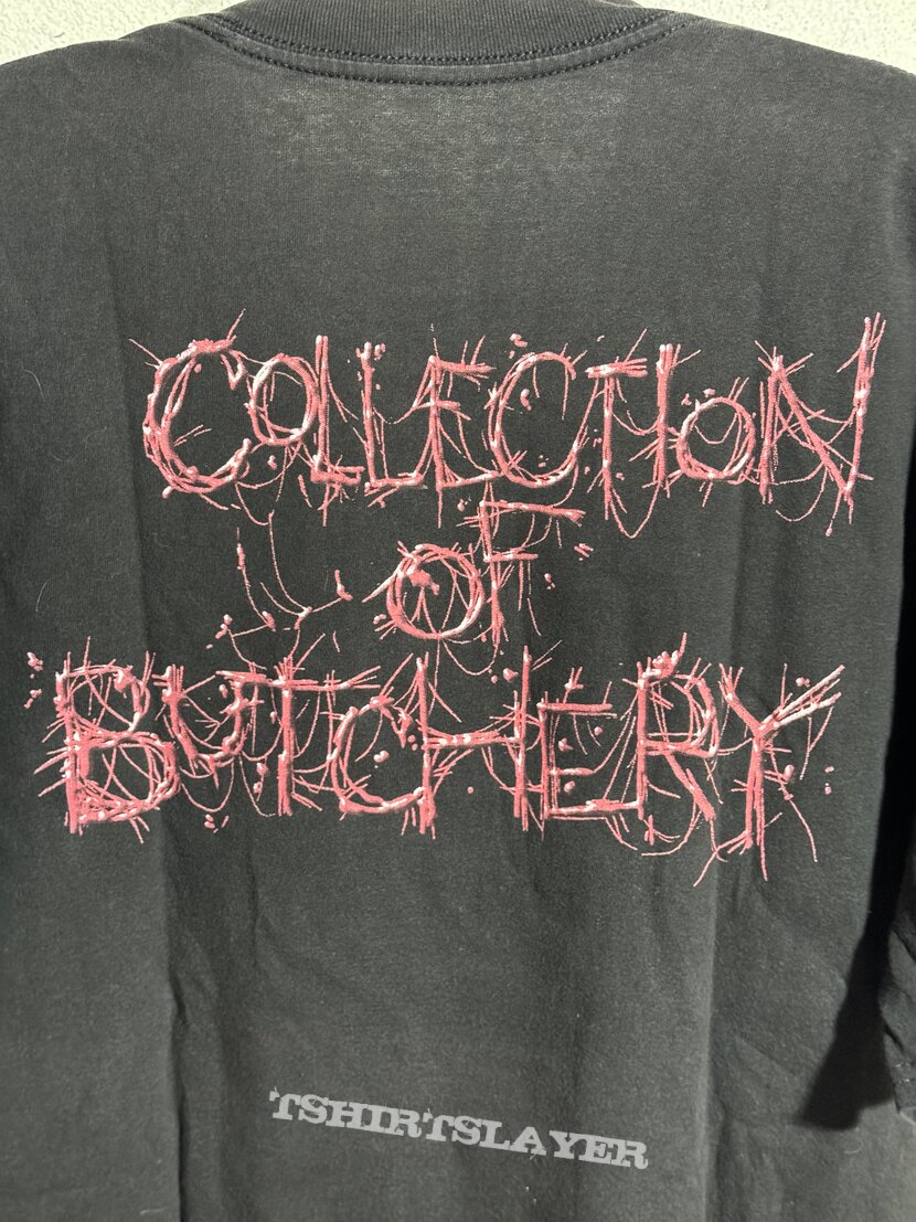 2003 Putrid Pile Collection Of Butchery T Shirt