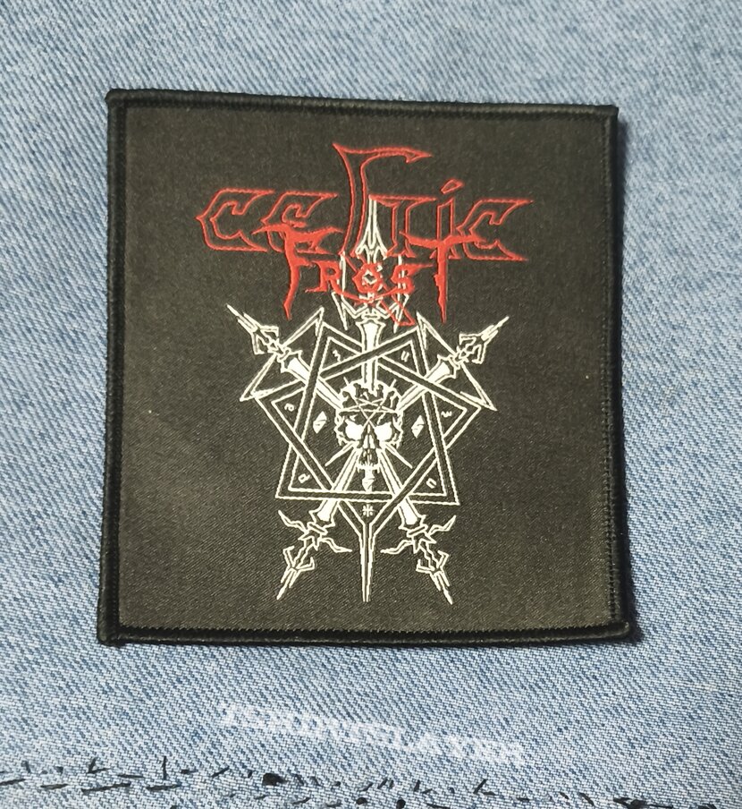 Celtic Frost Morbid Tales Woven Patch Celtic Frost Morbid Tales Woven Patch