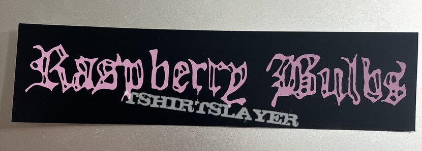 Raspberry Bulbs “logo” sticker