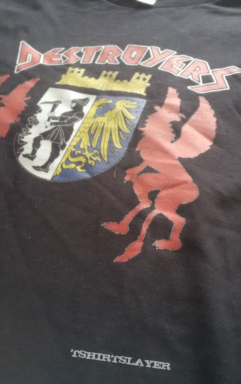 DESTROYERS - Poland Metal Band - shirt 2023y.
