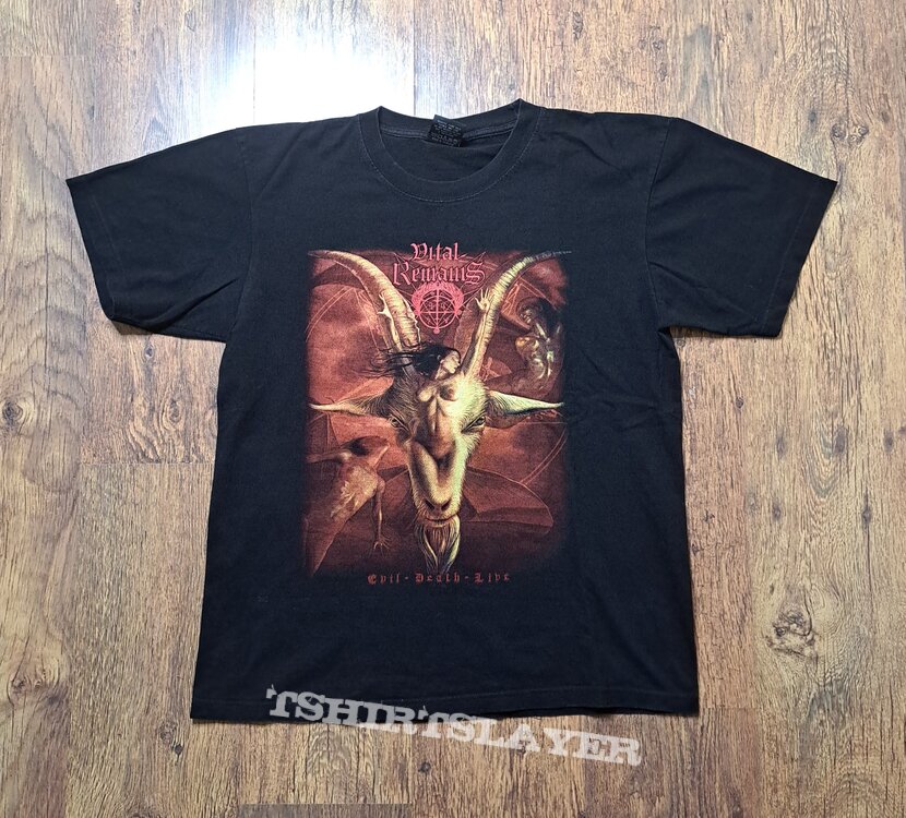 Vital Remains x Evil Death Live x T-Shirt Vital Remains x Evil Death Live x T-Shirt