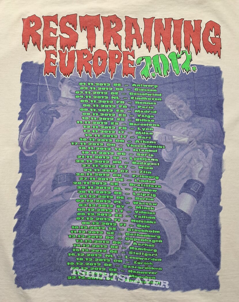 Fueled By Fire x Deadly Restraints x Tour T-Shirt Fueled By Fire x Deadly Restraints x Tour T-Shirt