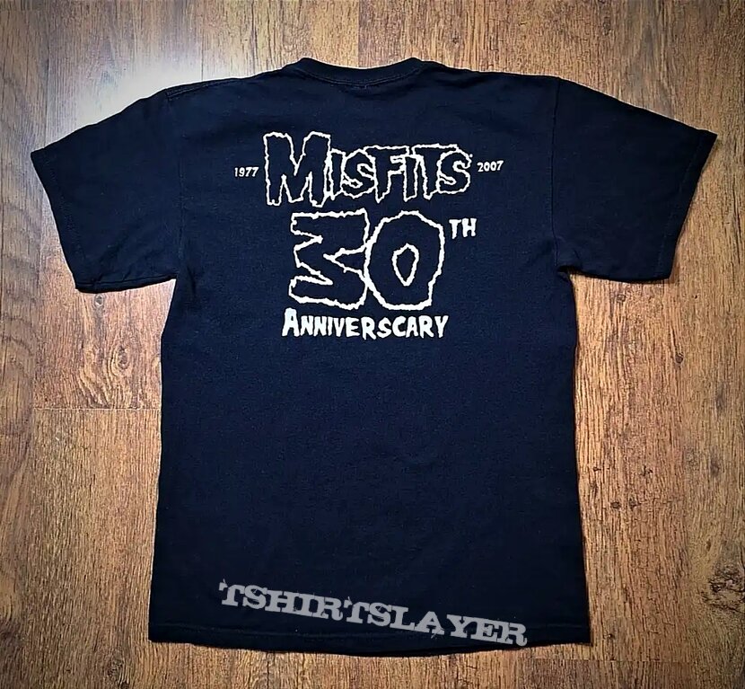 MISFITS x 30th Anniverscary x T- Shirt 2007