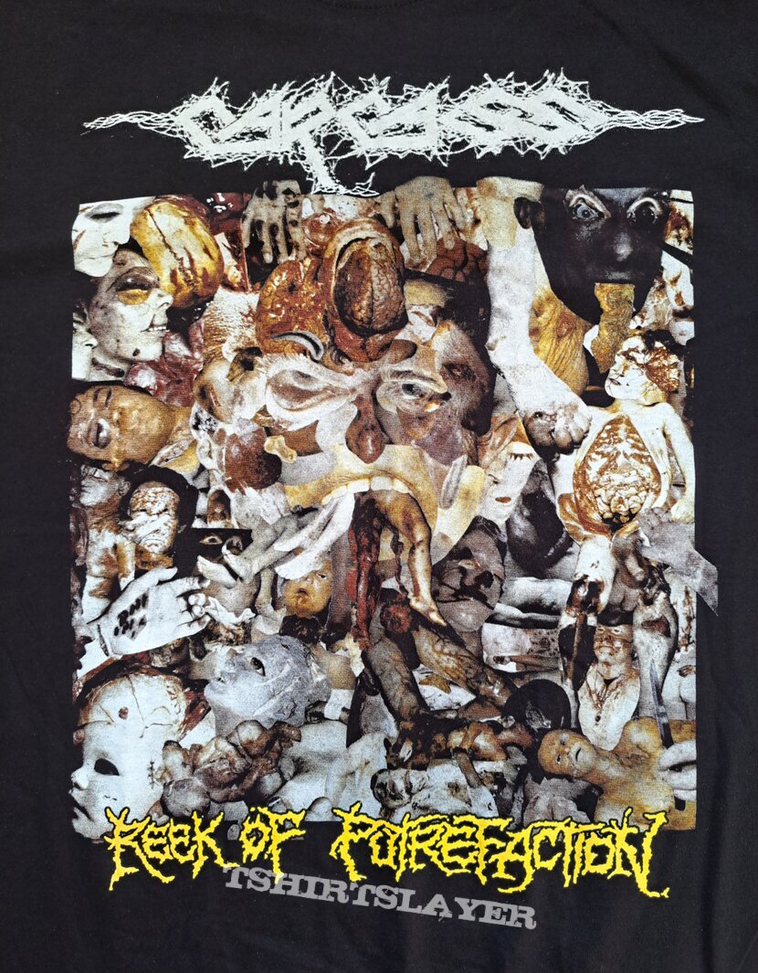 Carcass x  Reek Of Putrefaction x T-Shirt x NEW!!!
