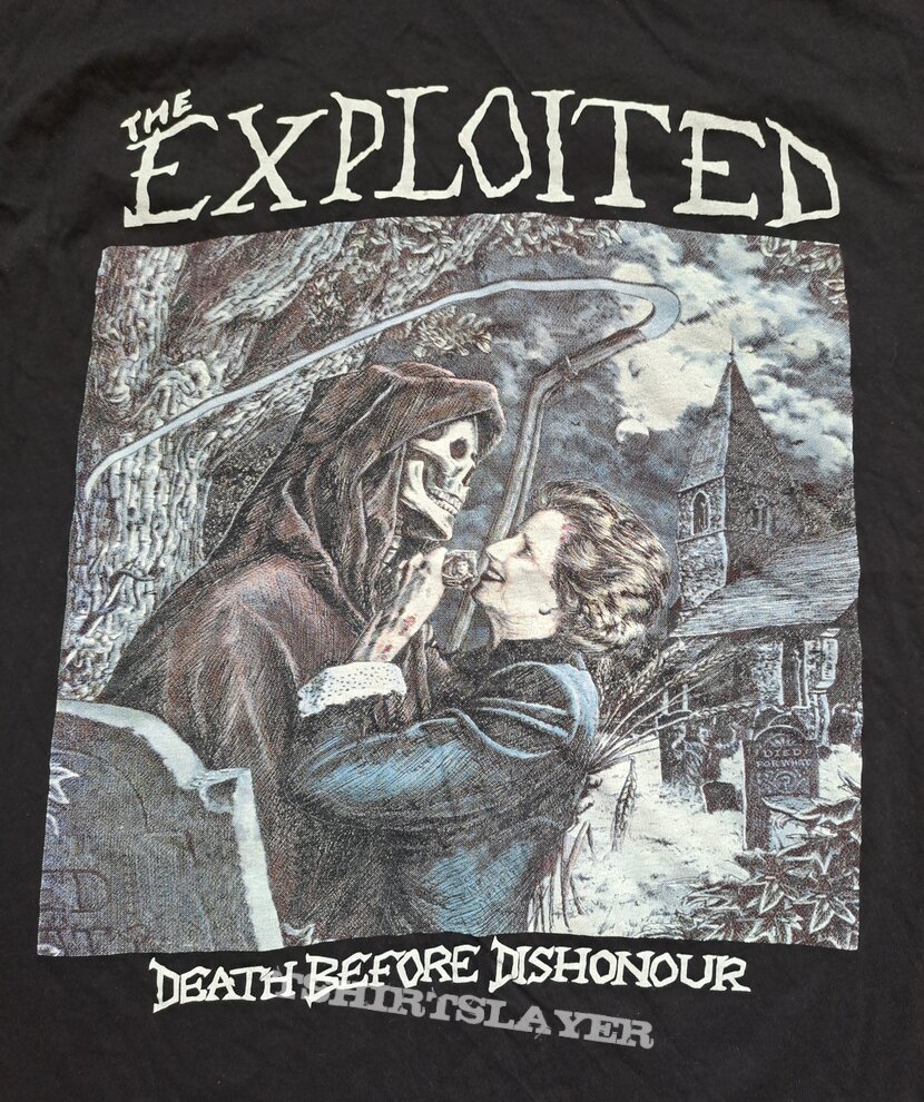 The Exploited x Death Before Dishonour x T-Shirt