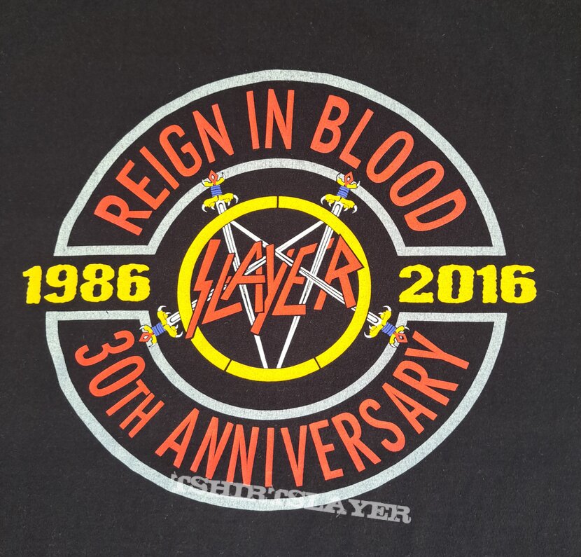Slayer x Reign In Blood x T-Shirt