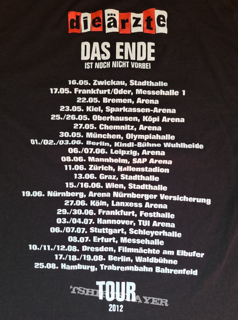 Die Ärzte Die Arzte x T-Shirt