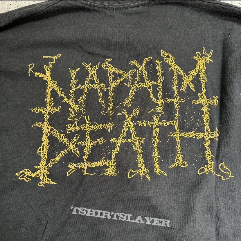 1990 Napalm Death Harmony Corruption Long Sleeve 1990 Napalm Death Harmony Corruption Long Sleeve