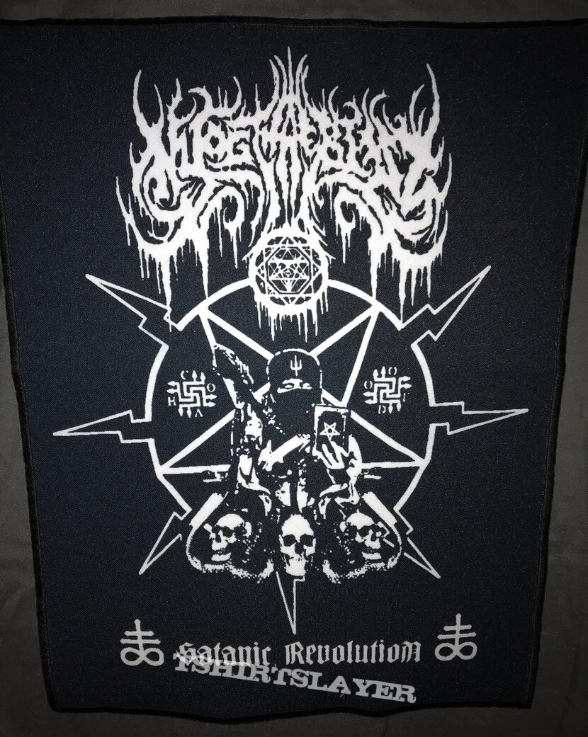 Nyogthaeblisz - Satanic Revolution - Backpatch 