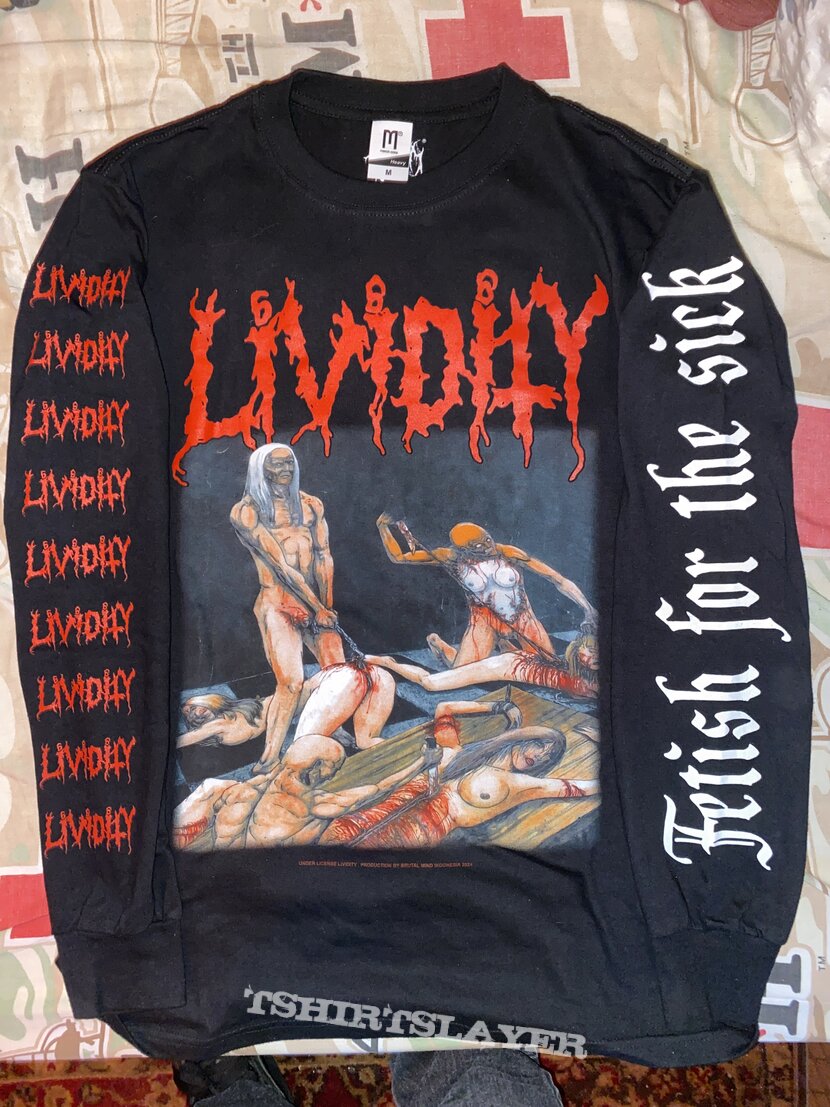Lividity fetish for the sick long sleeve 