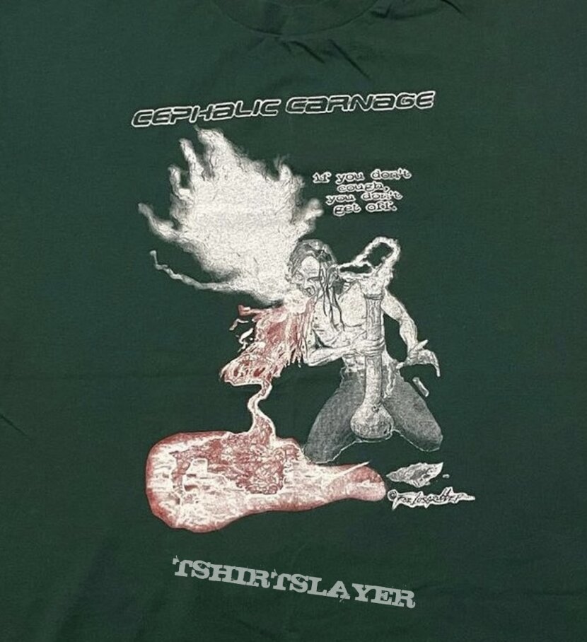 CEPHALIC CARNAGE November To Dismember 1999 shirt