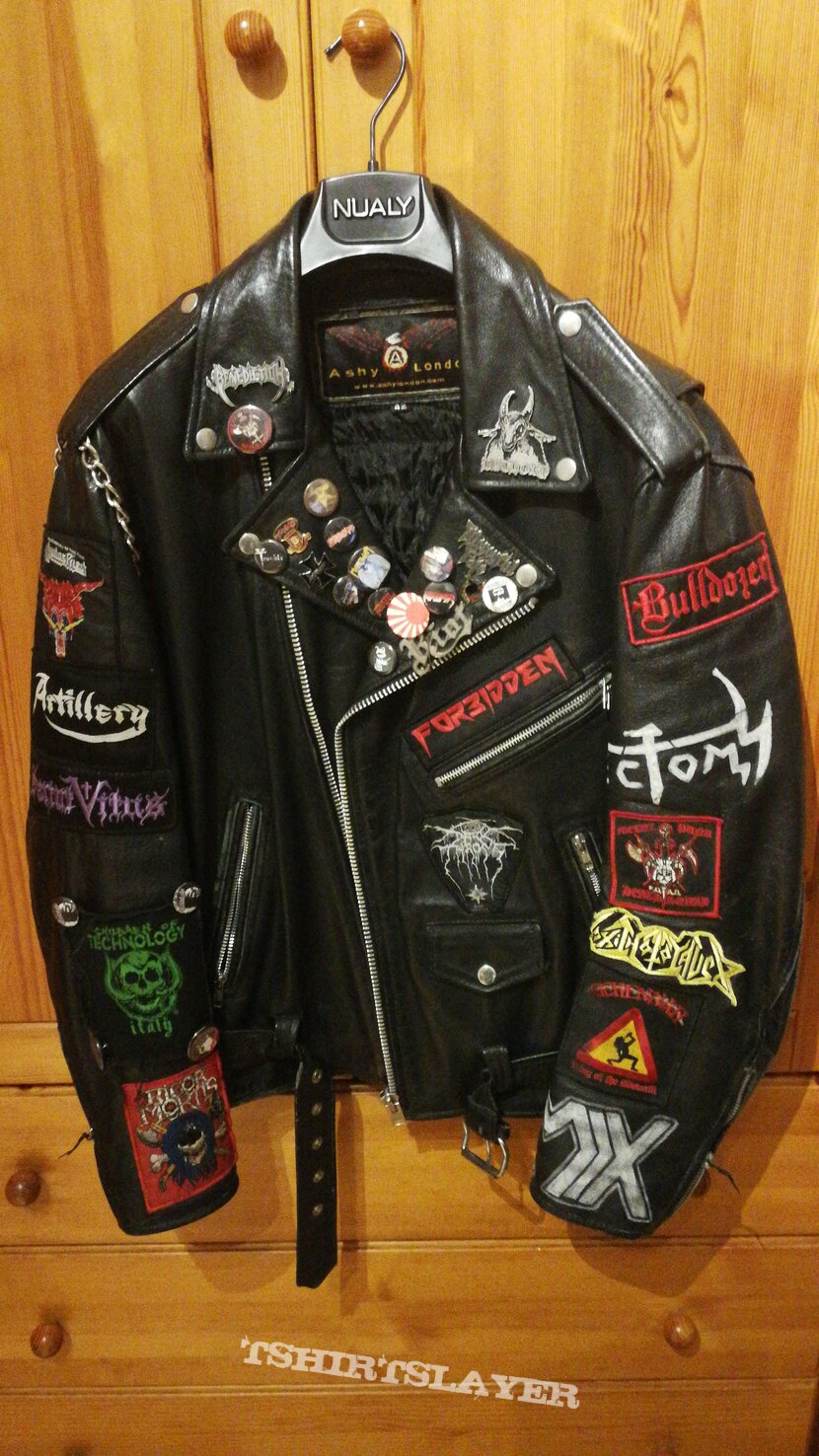 Celtic Frost Leather jacket 