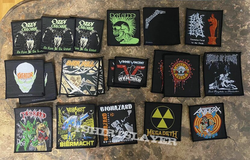 Saxon Surplus of patches