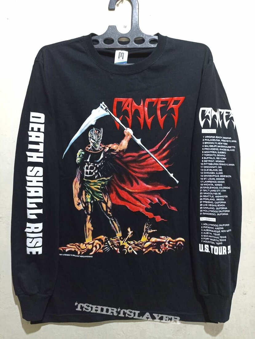 Cancer death shall rise tour 1992 boot