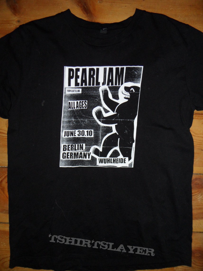 Pearl Jam - Eventshirt Berlin 2010