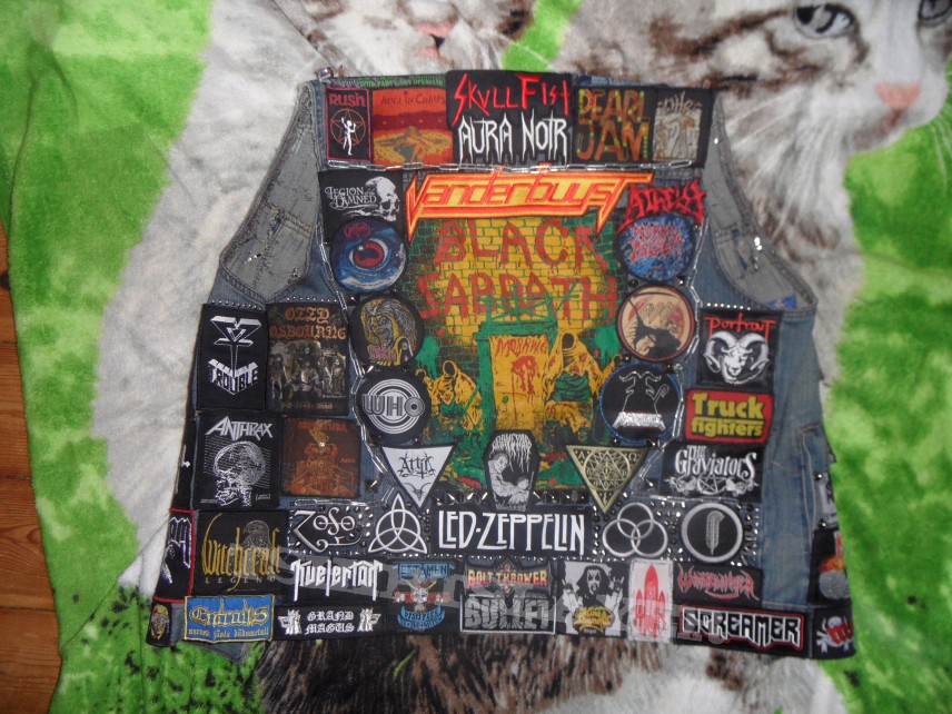 Battle Jacket - updated-almost finished- backside of THE BEAST
