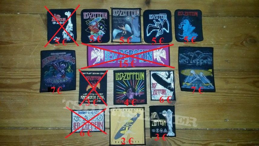 Led Zeppelin Vintage Patches