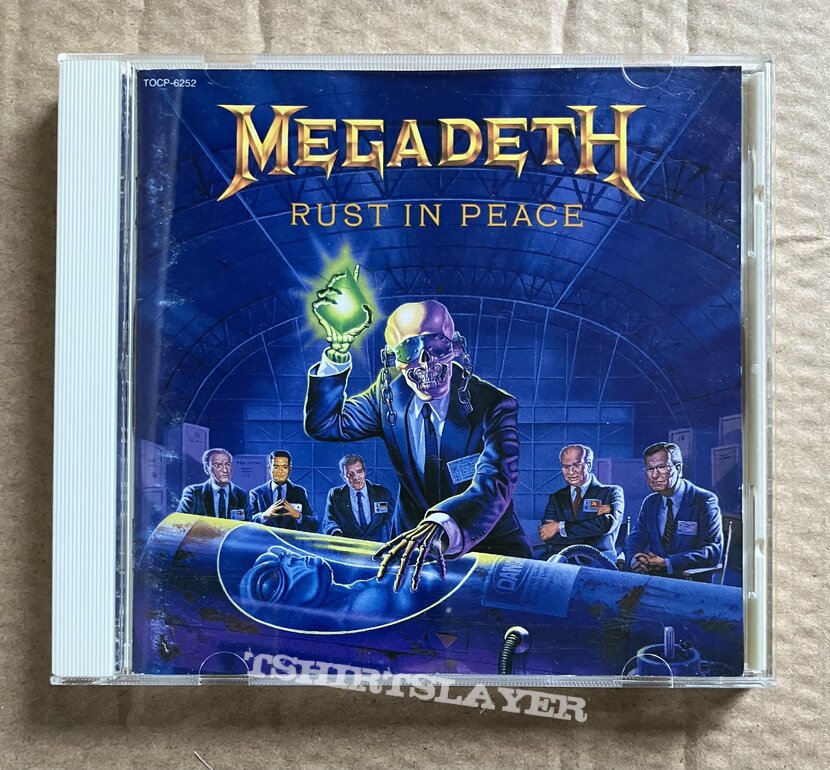 Megadeth Rust in Peace cd