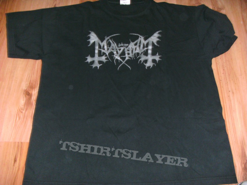 TShirt or Longsleeve - Mayhem-Silver Logo