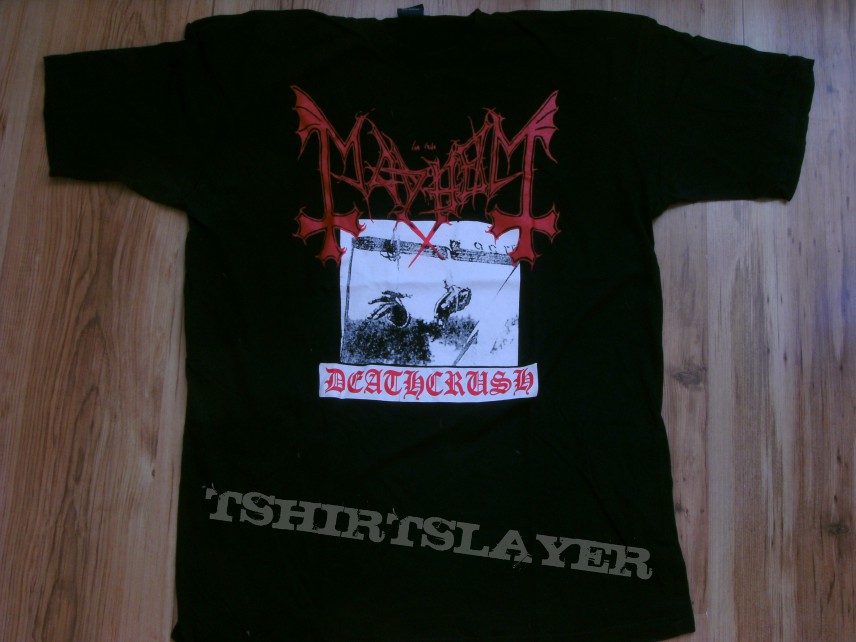 Mayhem-Deathcrush red logo