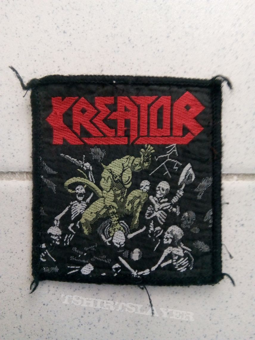 Kreator vintage patches