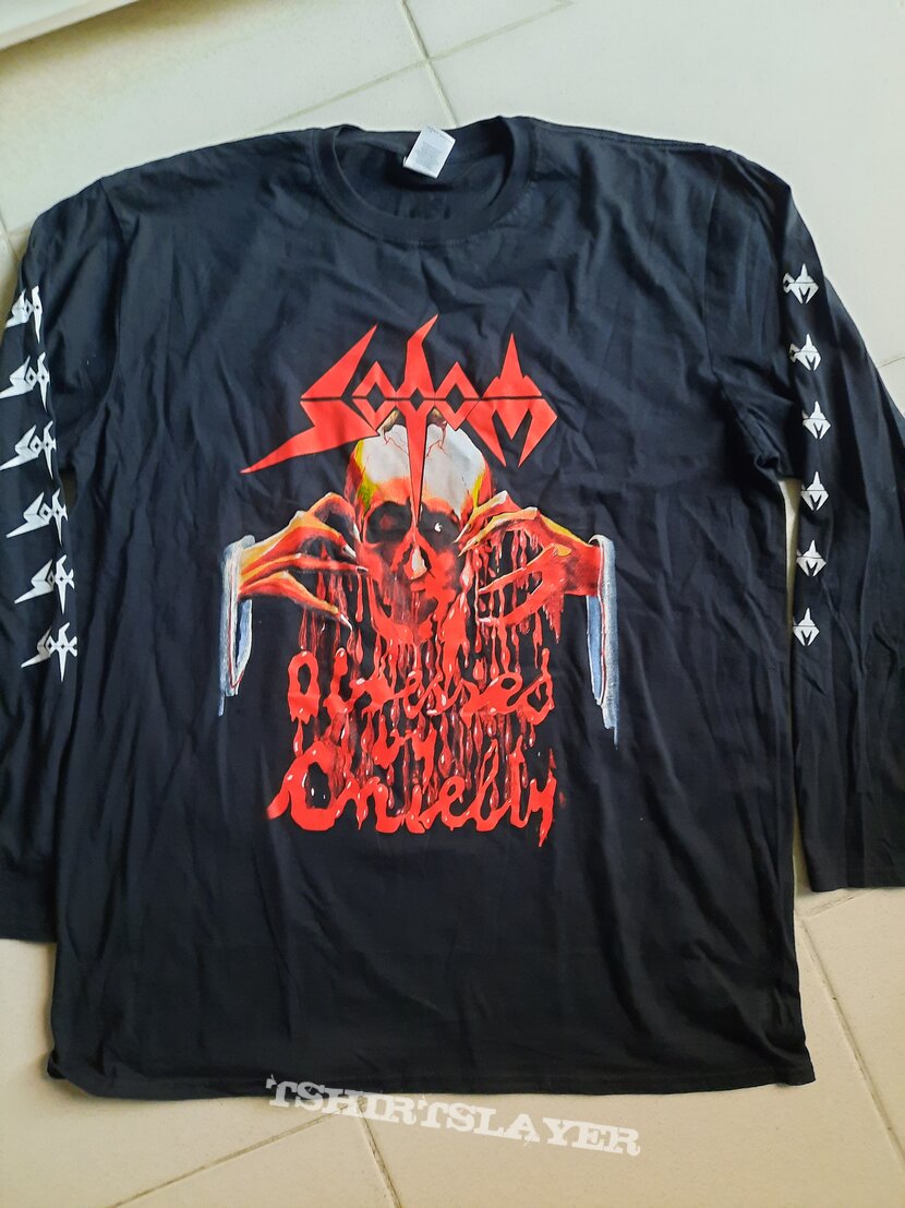 Sodom Obsesses By Cruelty Longsleeve | TShirtSlayer TShirt And ...