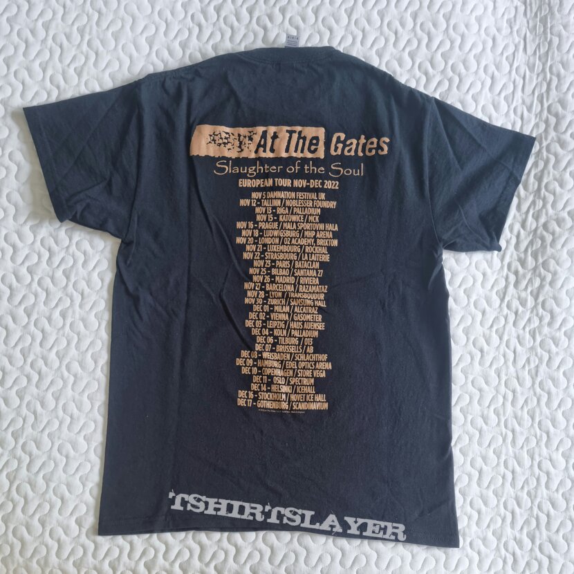At the Gates 2022 tour shirt | TShirtSlayer TShirt and BattleJacket Gallery