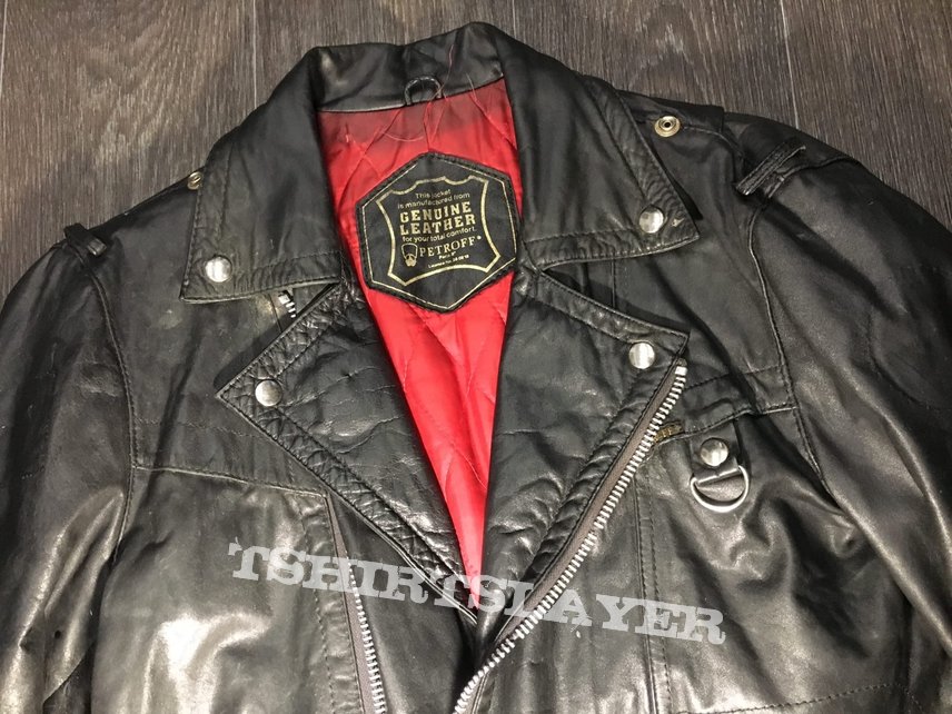 Petroff Leather Motorcycle Jacket size M | TShirtSlayer TShirt and  BattleJacket Gallery