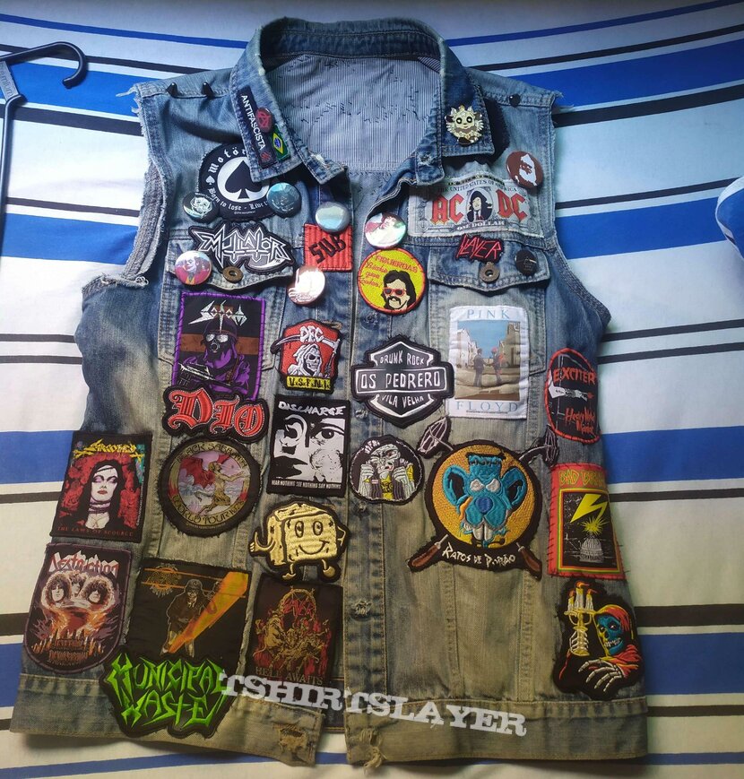 Slayer Finished Vest  TShirtSlayer TShirt and BattleJacket Gallery