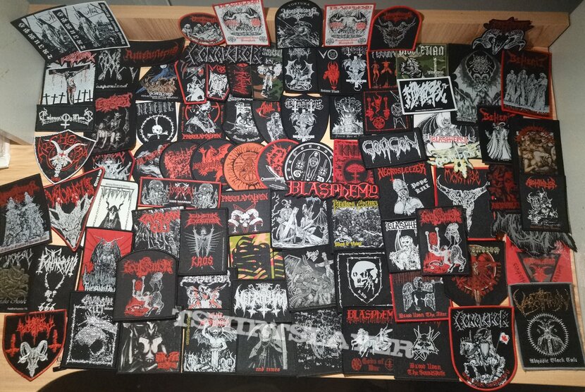 Blasphemy Some Woven Patches