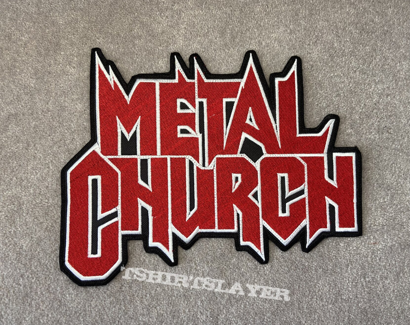 Metal Church Embroidered Logo Patch
