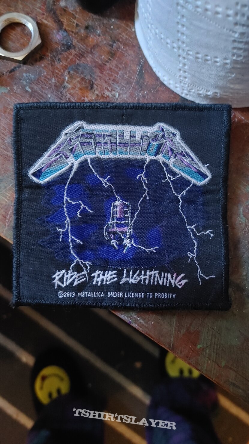 Metallica ride the lightning patch 