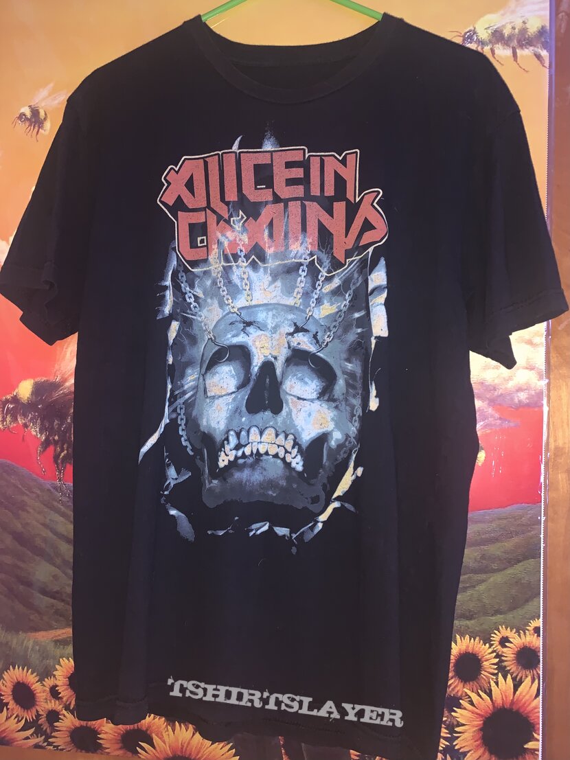 Alice In Chains 2012 Halloween promo tee